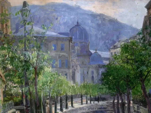 Overlooking Lisbon from a hillside in Graça lies the renowned viewpoint, Miradouro da Senhora do...