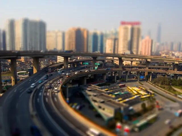 Traffic congestion and delays are observed on Crimea Bridge on August 20, 2025.